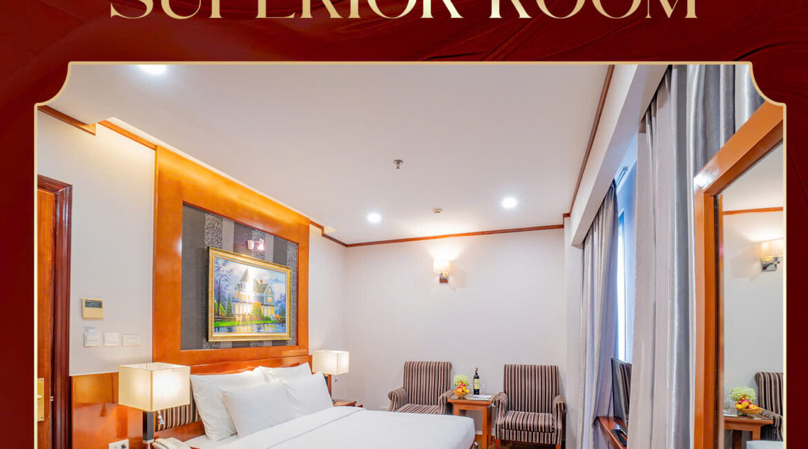 Hạng phòng Superior tại Hanoi Larosa Hotel