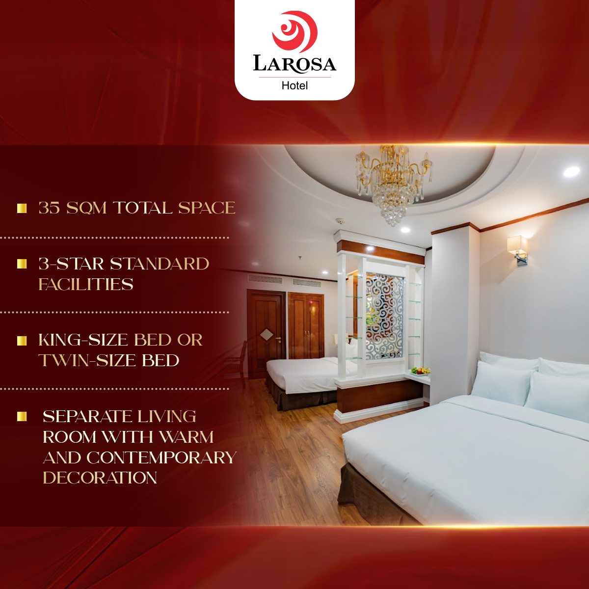 Suite Room Experience | Hanoi Larosa Hotel