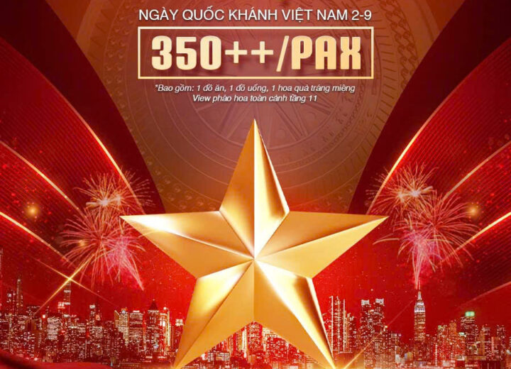 A BRILLIANT NIGHT: ENJOY DINING AND WATCH FIREWORKS FROM ABOVE