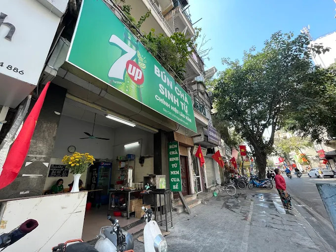 Địa điểm ăn ngon gần văn miếu - bún chả sinh từ